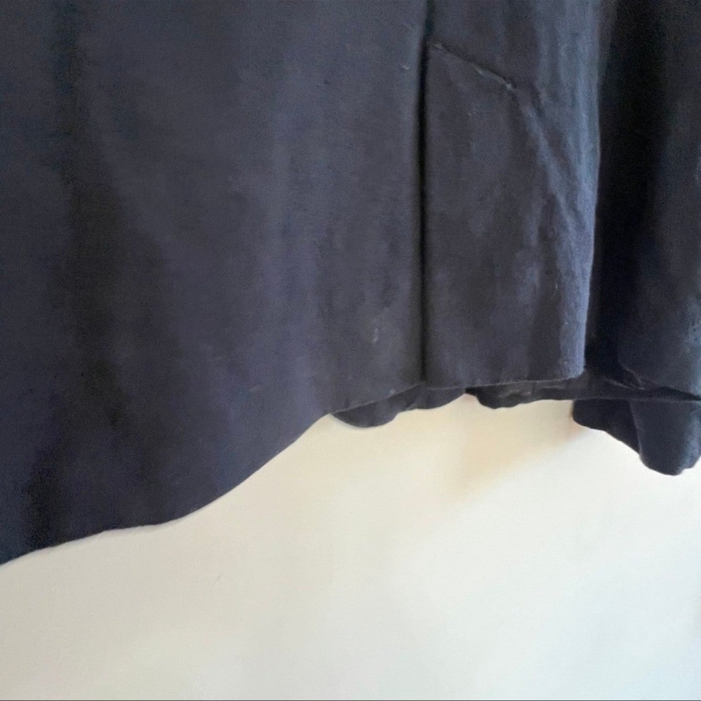 Vintage Zara Navy Blue Blazer Women’s Size Large - Picture 8 of 12